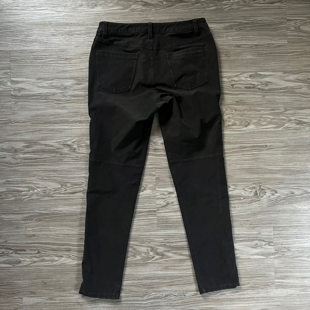 Lululemon ABC Pant Slim Black Mens 30 Technical 5 Pocket Trousers - Picture 2 of 7